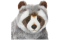 Preview: Raccoon Carl Dick Soft Toy – Plush Toy – Stuffed Animal
