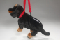 Preview: Dachshund stehend black as purse or hand bag Carl Dick Soft Toy – Plush Toy – Stuffed Animal