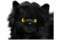 Preview: Persian Cat lying black Carl Dick Soft Toy – Plush Toy – Stuffed Animal