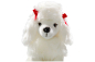 Preview: Poodle sitting white Carl Dick Soft Toy – Plush Toy – Stuffed Animal