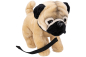 Preview: Pug with lead Carl Dick Soft Toy – Plush Toy – Stuffed Animal