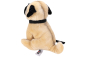 Preview: Pug with lead Carl Dick Soft Toy – Plush Toy – Stuffed Animal