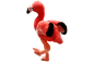 Preview: Flamingo with bendable legs Carl Dick Soft Toy – Plush Toy – Stuffed Animal