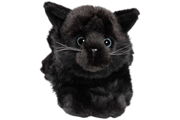 Cat lying black Carl Dick Soft Toy – Plush Toy – Stuffed Animal