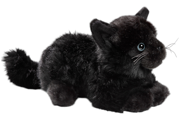 Cat lying black Carl Dick Soft Toy – Plush Toy – Stuffed Animal