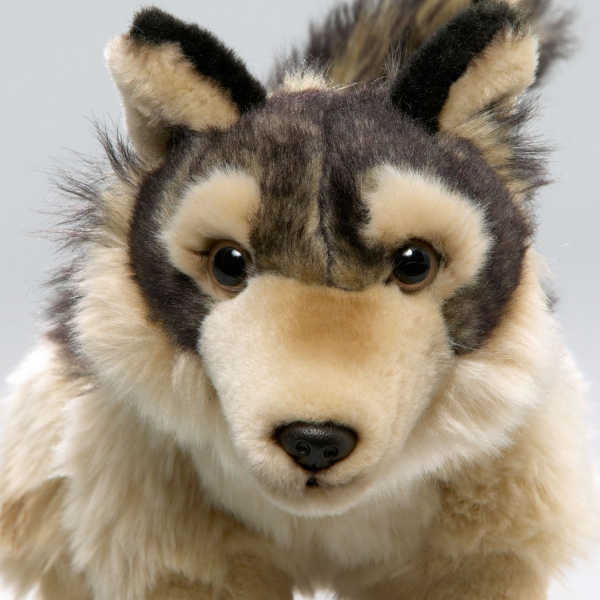 Wolf stehend Carl Dick Plüschtiere – Kuscheltiere – Stofftiere