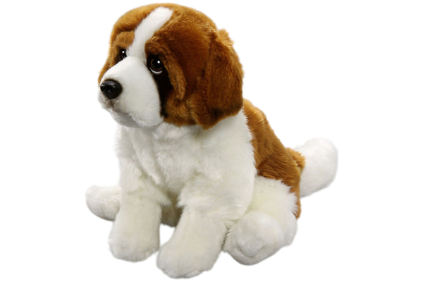 St Bernard Dog sitting Carl Dick Soft Toy – Plush Toy – Stuffed Animal