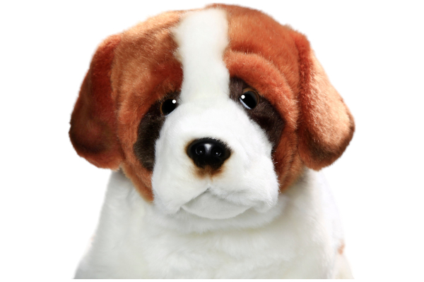 St Bernard Dog sitting Carl Dick Soft Toy – Plush Toy – Stuffed Animal
