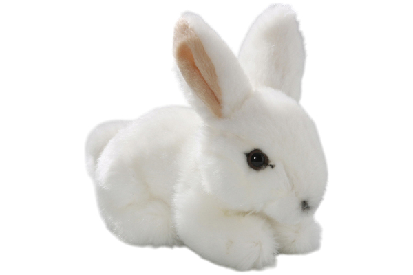 Rabbit sitting white, Bunny, Snow Rabbit Carl Dick Soft Toy – Plush Toy – Stuffed Animal