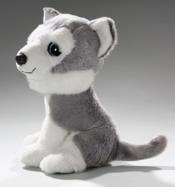 Husky sitzend Carl Dick Plüschtiere – Kuscheltiere – Stofftiere