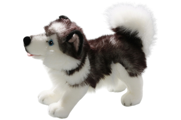 Husky Dog standing Carl Dick Soft Toy – Plush Toy – Stuffed Animal