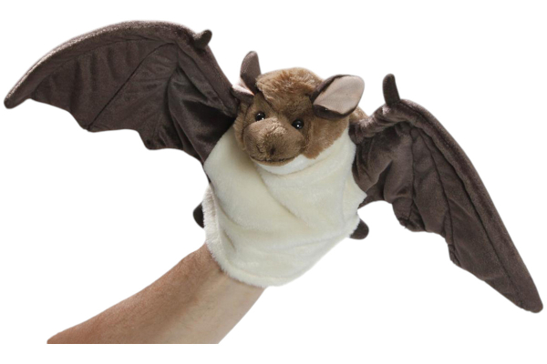 Fledermaus Handpuppe Carl Dick Plüschtiere – Kuscheltiere – Stofftiere