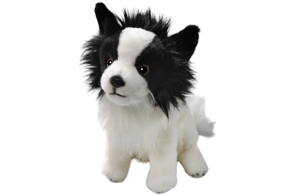 Chihuahua sitting black-white Carl Dick Soft Toy – Plush Toy – Stuffed Animal