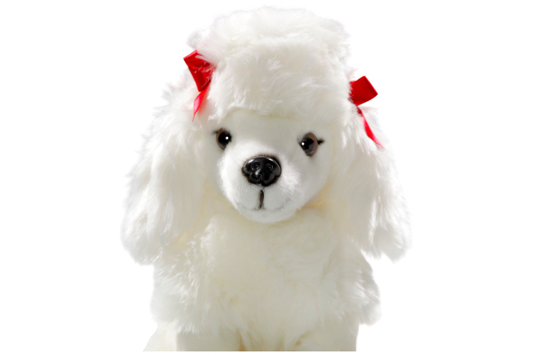 Poodle sitting white Carl Dick Soft Toy – Plush Toy – Stuffed Animal