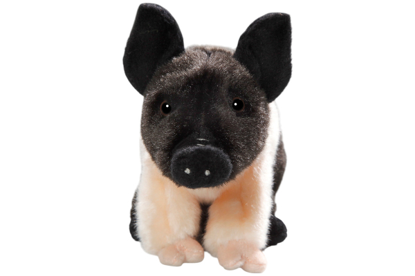 Pig black-pink sitting Carl Dick Soft Toy – Plush Toy – Stuffed Animal