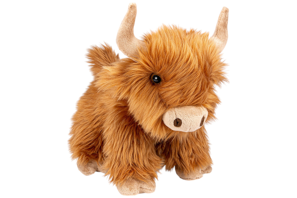 Highland Cow Plush Toy - Grandfather Scottish