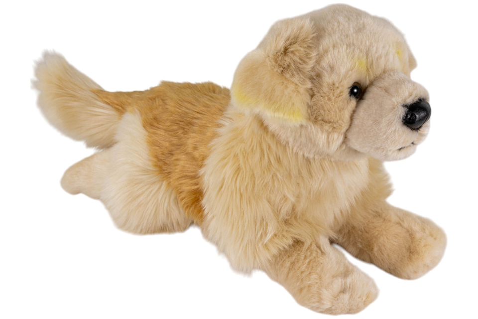 Golden Retriever - Labrador Dog lying Carl Dick Soft Toy – Plush Toy – Stuffed Animal