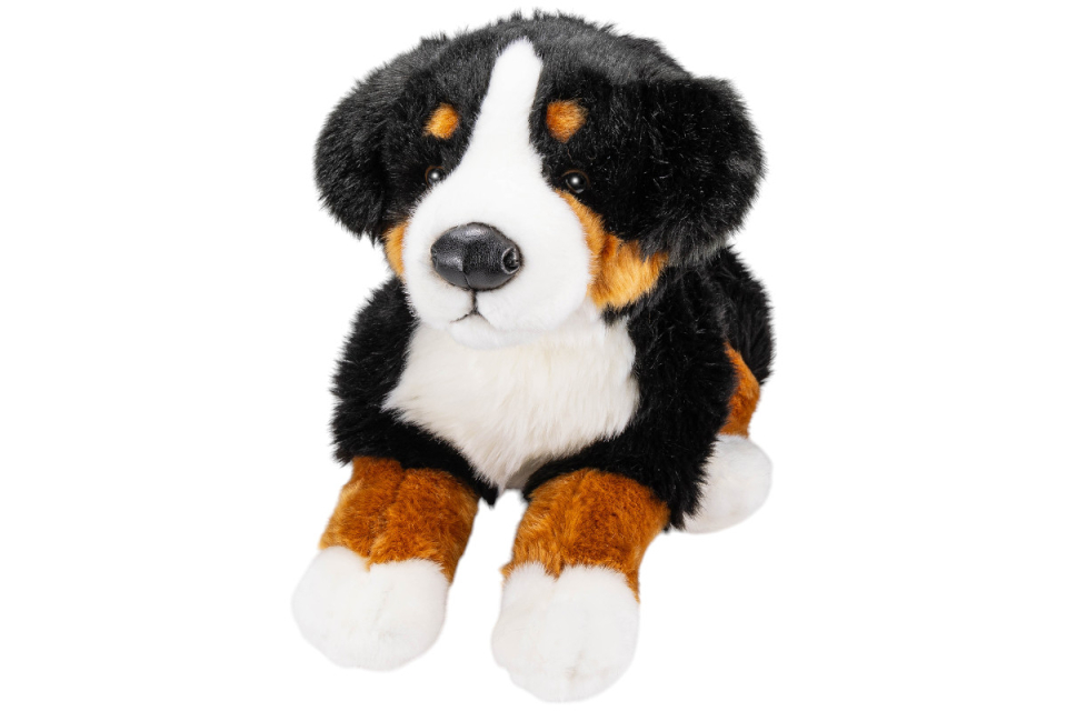 Bernese Mountain Dog lying Carl Dick Soft Toy – Plush Toy – Stuffed Animal