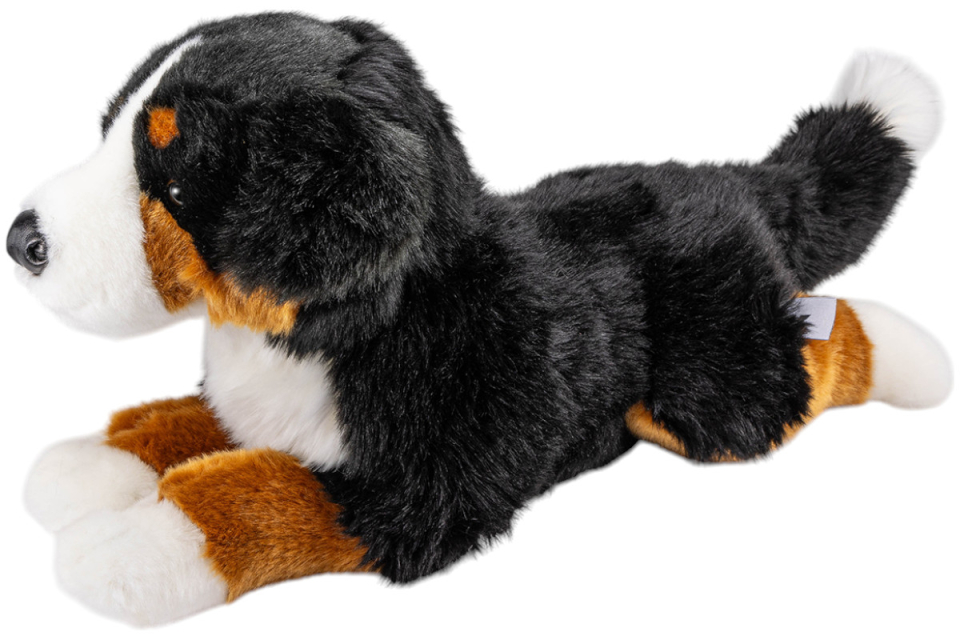 Bernese Mountain Dog lying Carl Dick Soft Toy – Plush Toy – Stuffed Animal