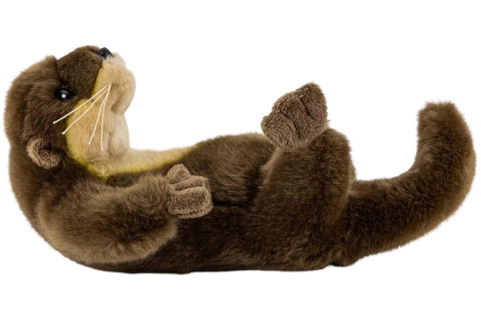 Otter liegend Carl Dick Plüschtiere – Kuscheltiere – Stofftiere