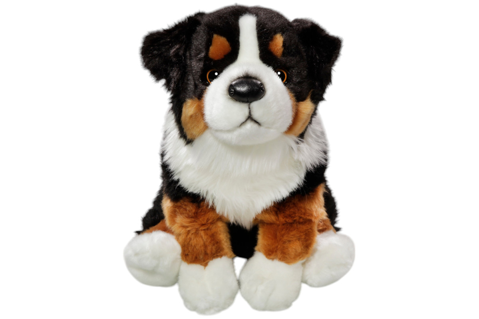 Bernese Mountain Dog sitting Carl Dick Soft Toy – Plush Toy – Stuffed Animal
