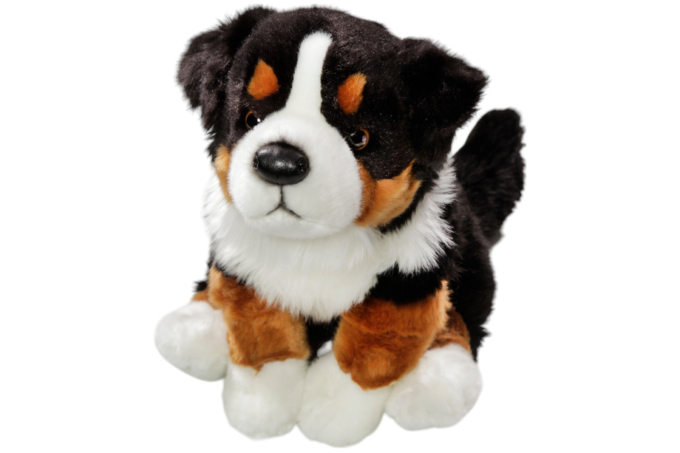Bernese Mountain Dog sitting Carl Dick Soft Toy – Plush Toy – Stuffed Animal