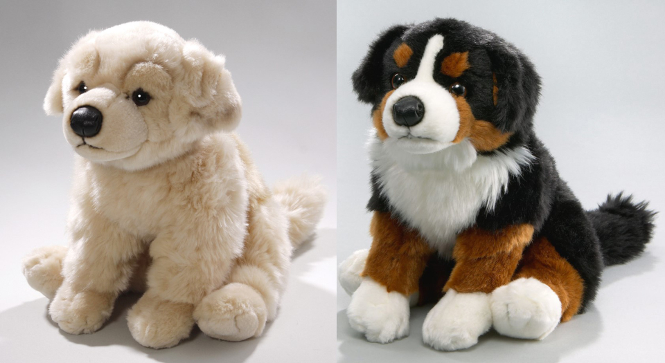 Dogs sitting assorted Carl Dick Soft Toy – Plush Toy – Stuffed Animal