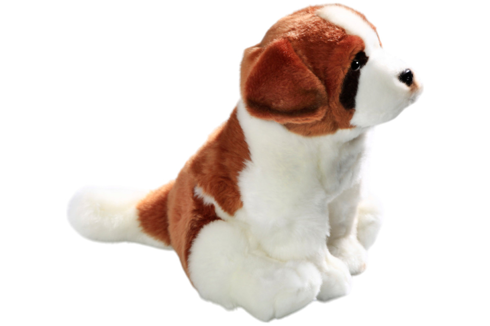 St Bernard Dog sitting Carl Dick Soft Toy – Plush Toy – Stuffed Animal