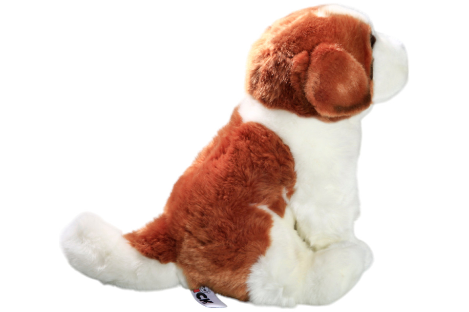 St Bernard Dog sitting Carl Dick Soft Toy – Plush Toy – Stuffed Animal