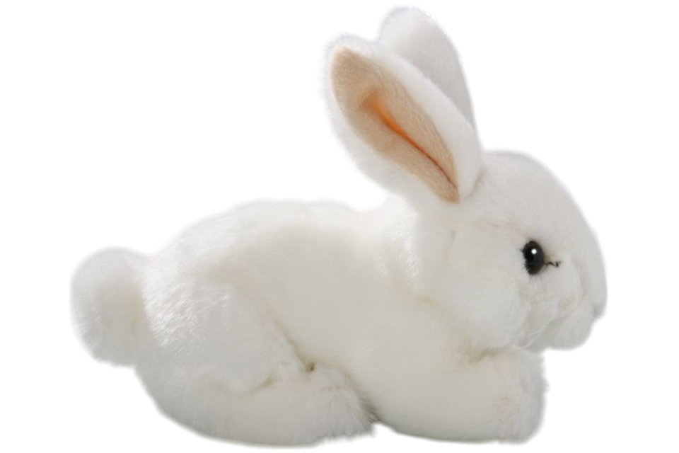 Rabbit sitting white, Bunny, Snow Rabbit Carl Dick Soft Toy – Plush Toy – Stuffed Animal
