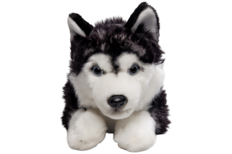 Husky liegend Carl Dick Plüschtiere – Kuscheltiere – Stofftiere
