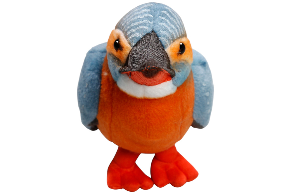 King Fisher Bird Carl Dick Soft Toy – Plush Toy – Stuffed Animal