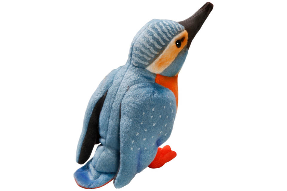 King Fisher Bird Carl Dick Soft Toy – Plush Toy – Stuffed Animal