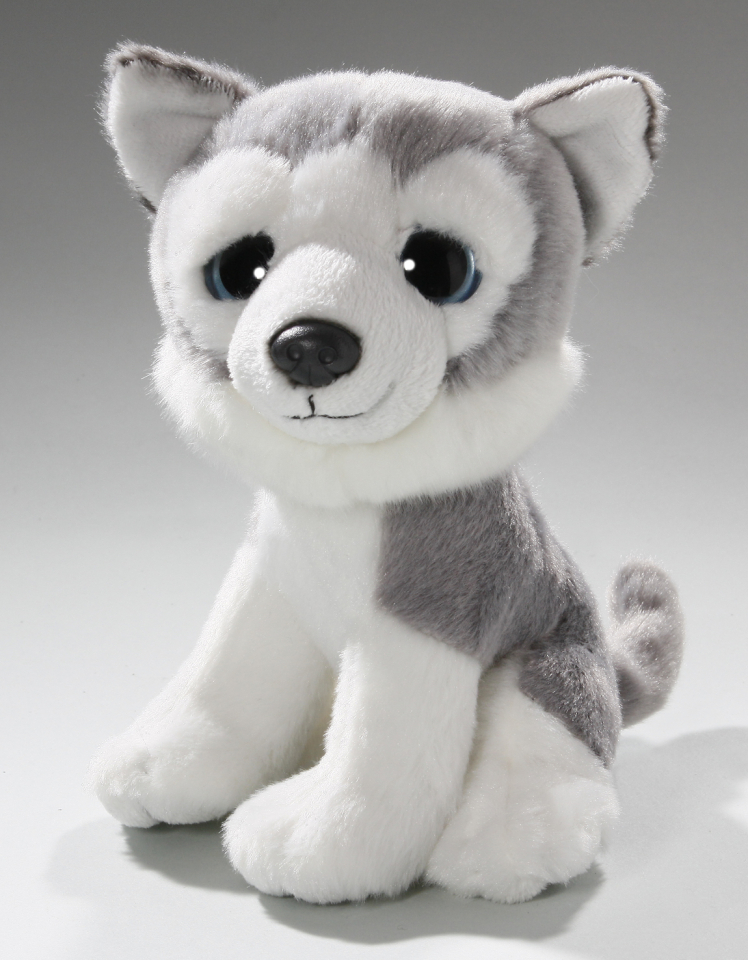 Husky sitzend Carl Dick Plüschtiere – Kuscheltiere – Stofftiere