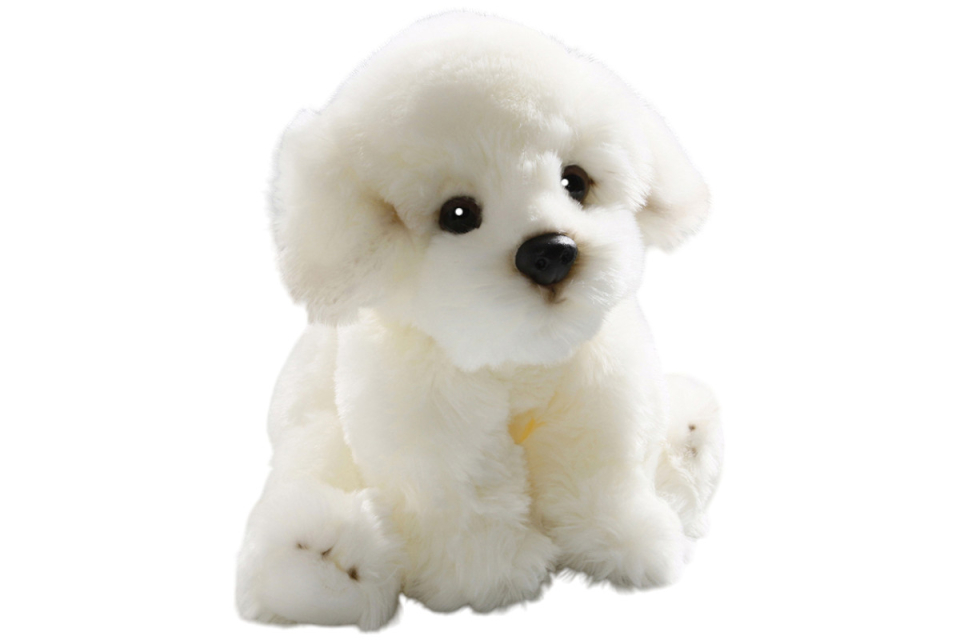 Bichon dog sitting Carl Dick Soft Toy – Plush Toy – Stuffed Animal