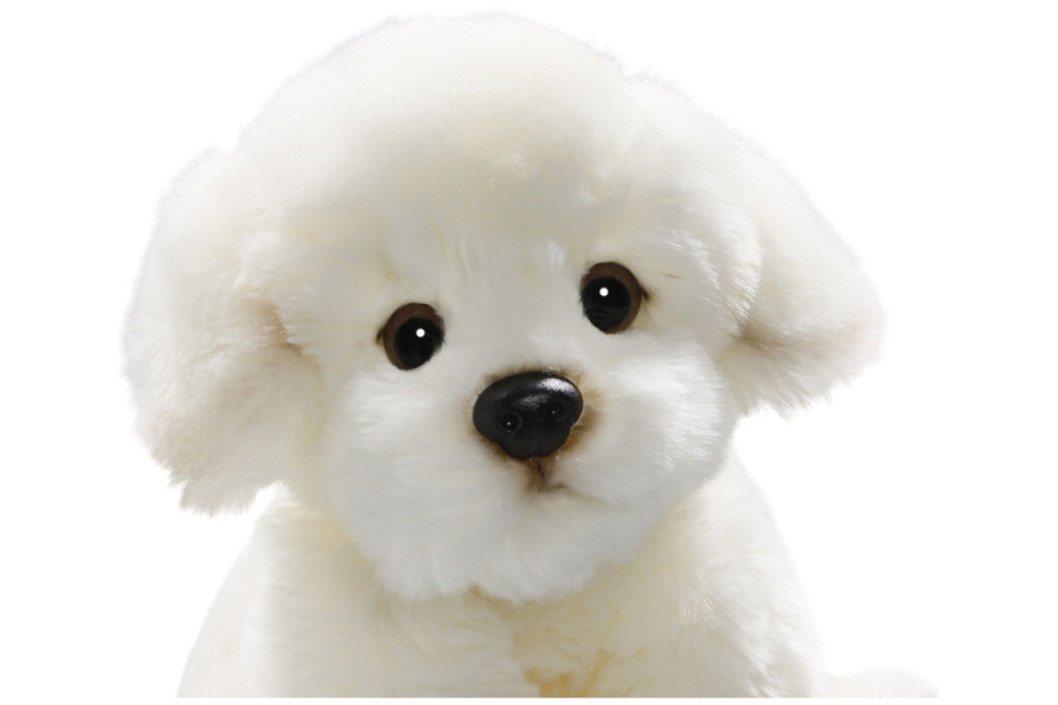 Bichon dog sitting Carl Dick Soft Toy – Plush Toy – Stuffed Animal