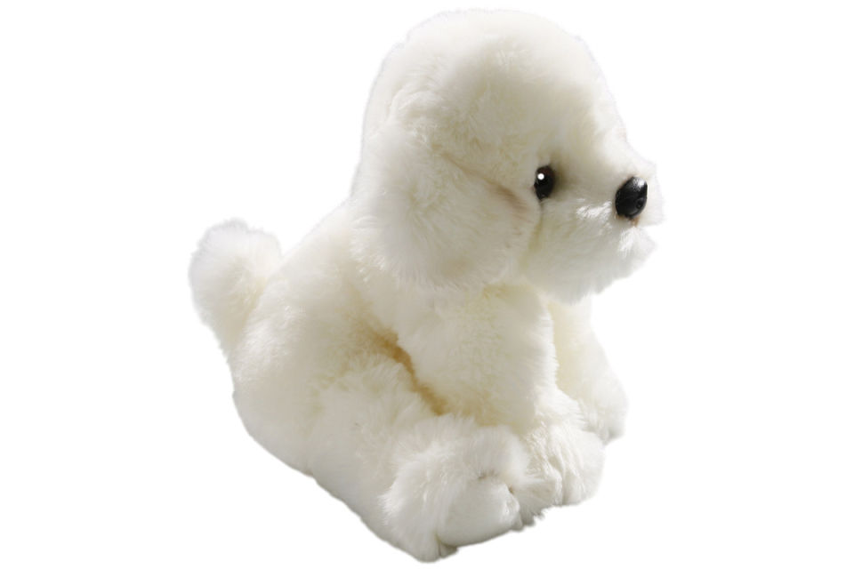 Bichon dog sitting Carl Dick Soft Toy – Plush Toy – Stuffed Animal