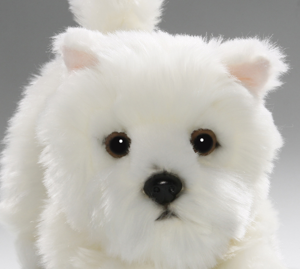 Westie, West Highland Terrier Floppy Carl Dick Soft Toy – Plush Toy – Stuffed Animal