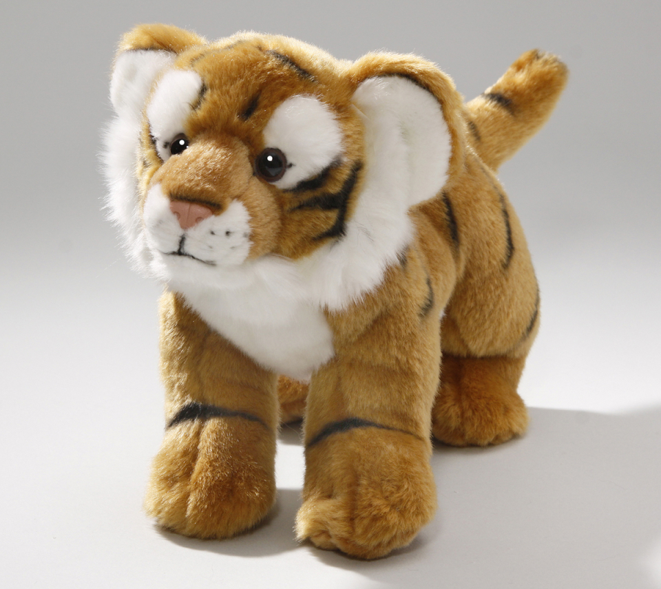 Tiger braun stehend Carl Dick Plüschtiere – Kuscheltiere – Stofftiere