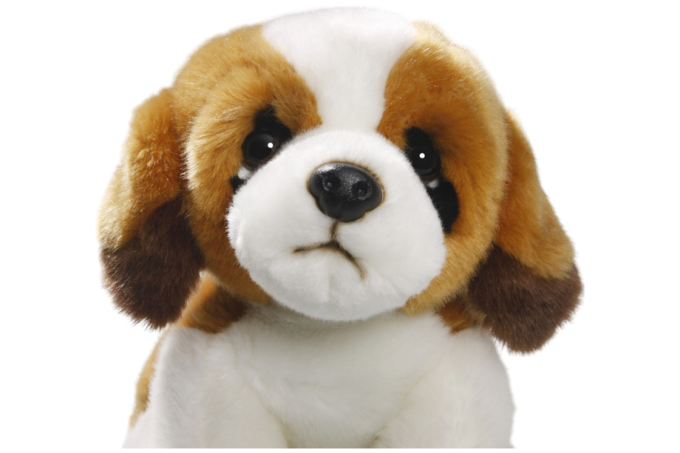 St. Bernard Dog sitting Carl Dick Soft Toy – Plush Toy – Stuffed Animal