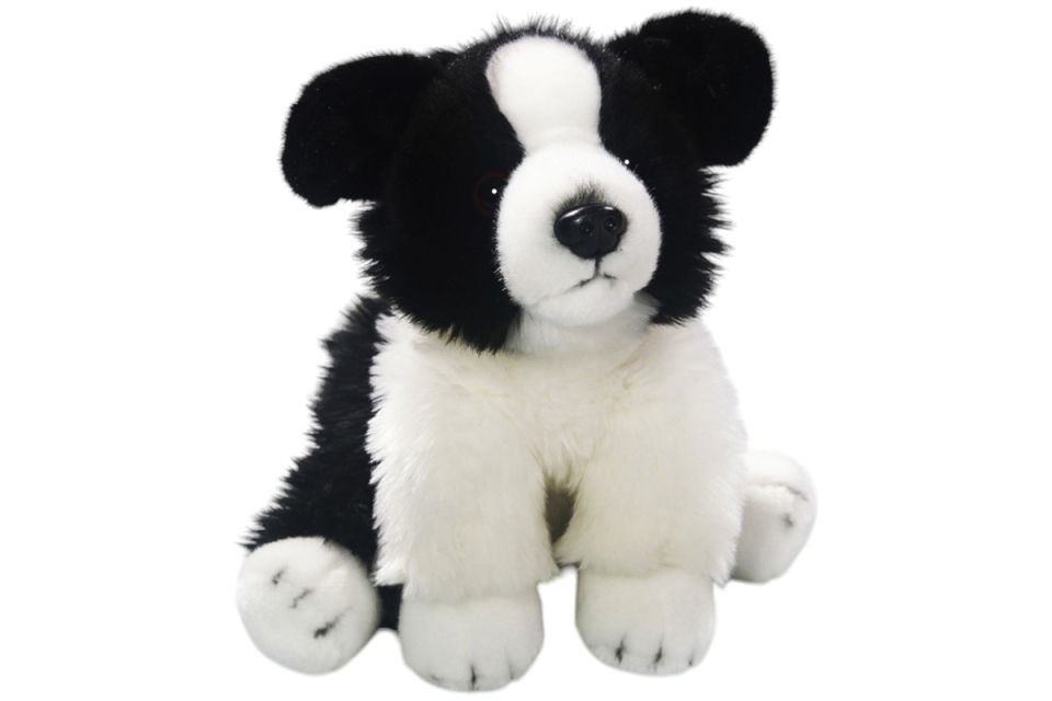 Border Collie sitzend Carl Dick Plüschtiere – Kuscheltiere – Stofftiere