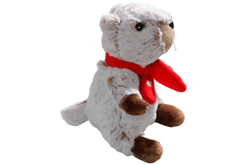 Marmot with Scarf Carl Dick Soft Toy – Plush Toy – Stuffed Animal