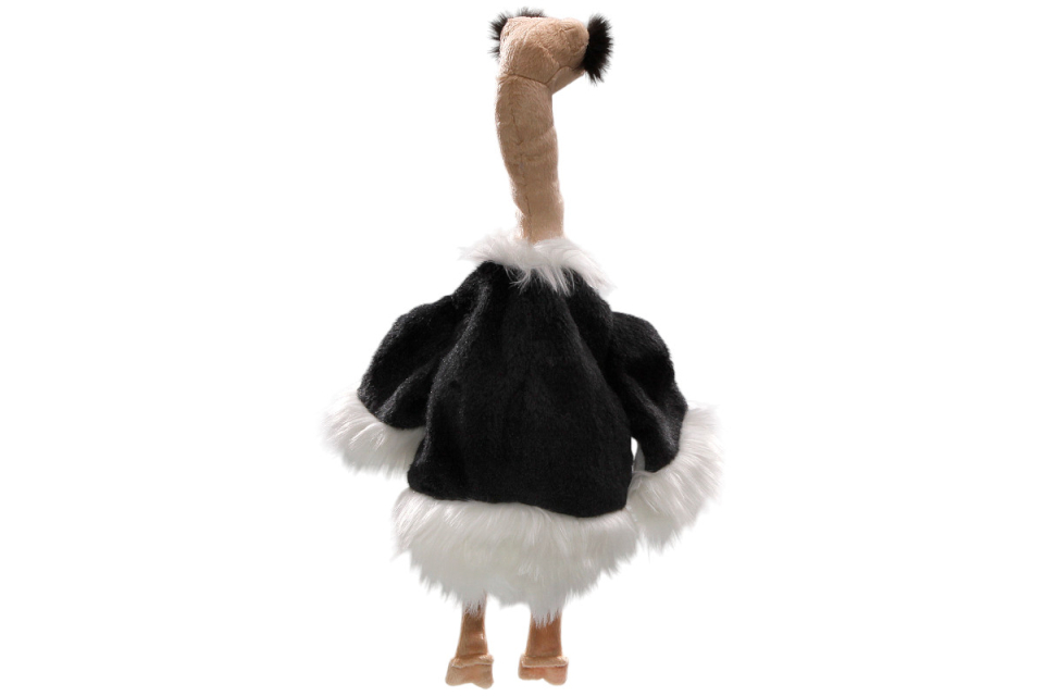 Strauß Vogel Handpuppe Carl Dick Plüschtiere – Kuscheltiere – Stofftiere