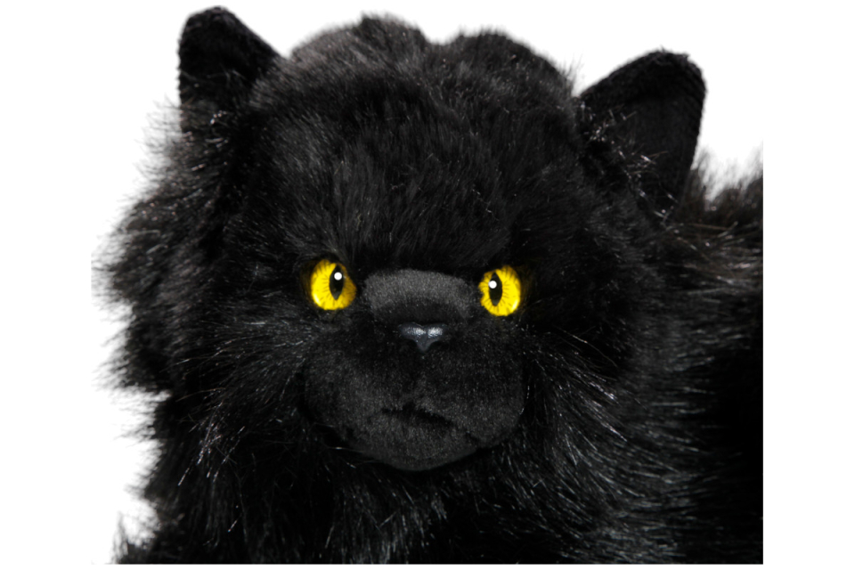 Persian Cat lying black Carl Dick Soft Toy – Plush Toy – Stuffed Animal