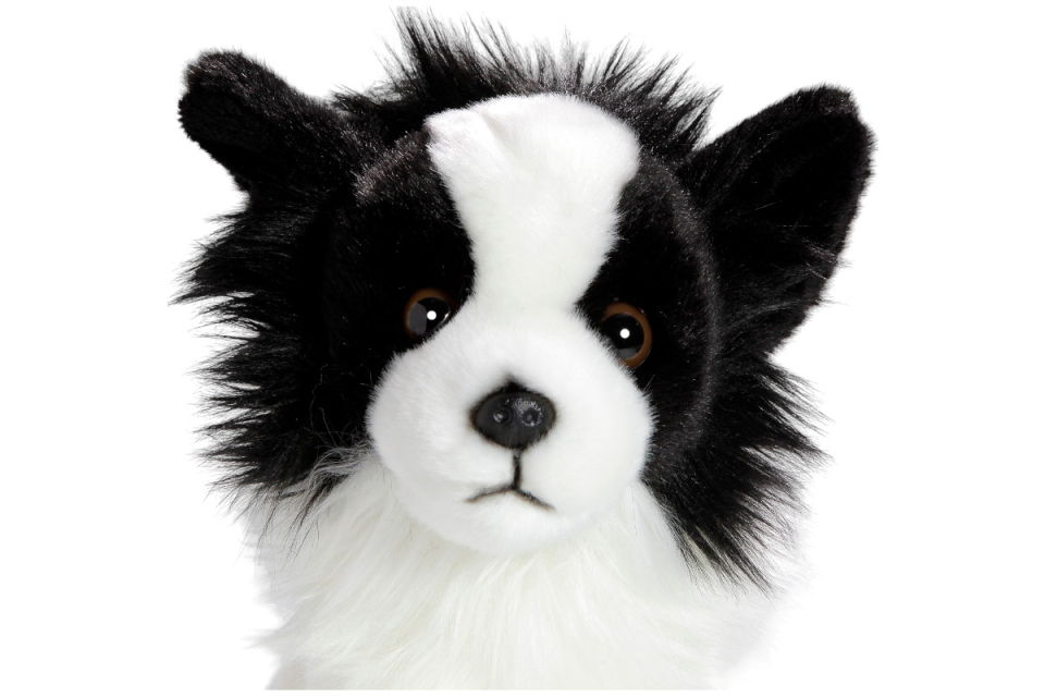Chihuahua sitting black-white Carl Dick Soft Toy – Plush Toy – Stuffed Animal