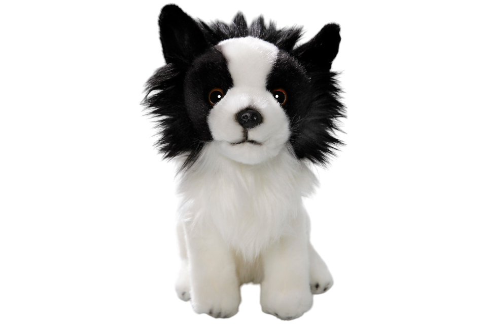 Chihuahua sitting black-white Carl Dick Soft Toy – Plush Toy – Stuffed Animal