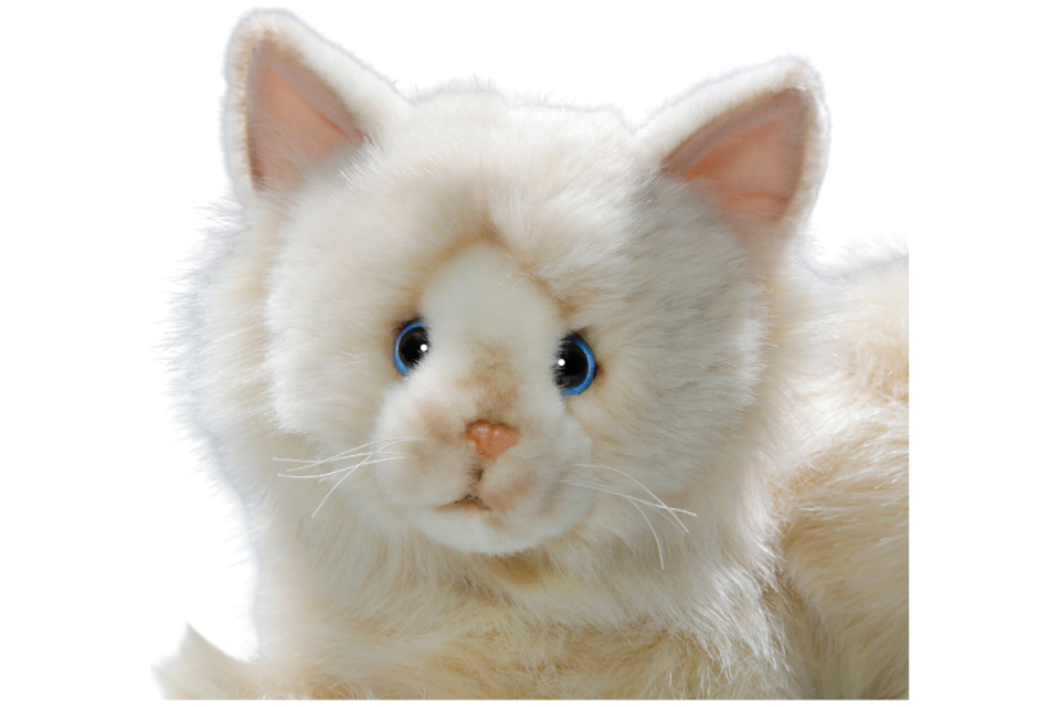 Katze liegend Birmakatze Carl Dick Plüschtiere – Kuscheltiere – Stofftiere