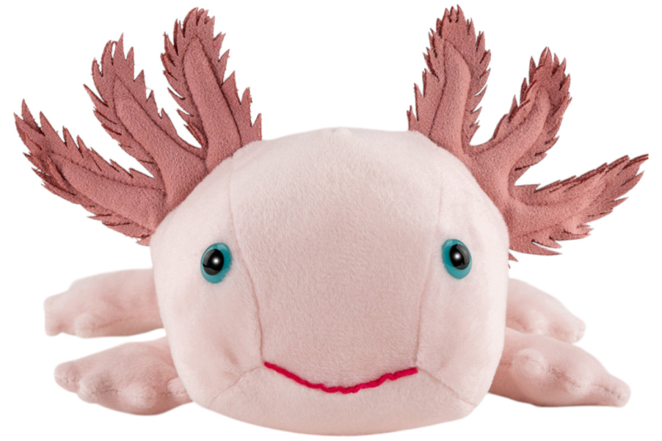 Axolotl Carl Dick Soft Toy – Plush Toy – Stuffed Animal