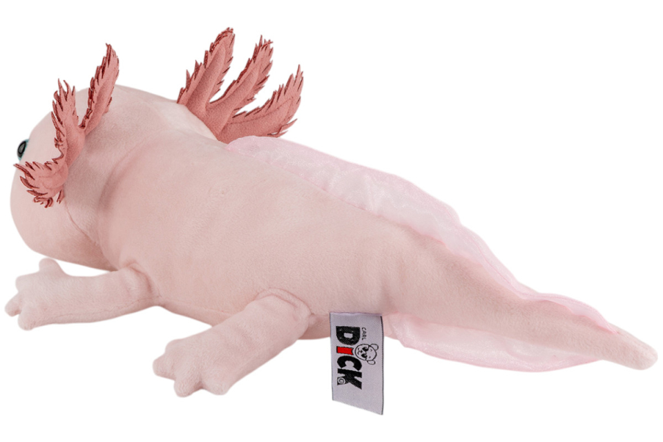 Axolotl Carl Dick Soft Toy – Plush Toy – Stuffed Animal