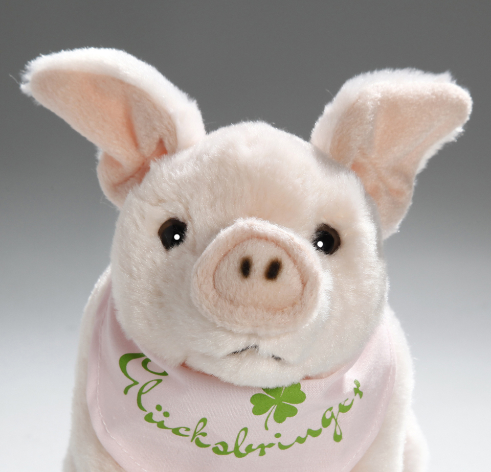 Pig with scarf Carl Dick Soft Toy – Plush Toy – Stuffed Animal
